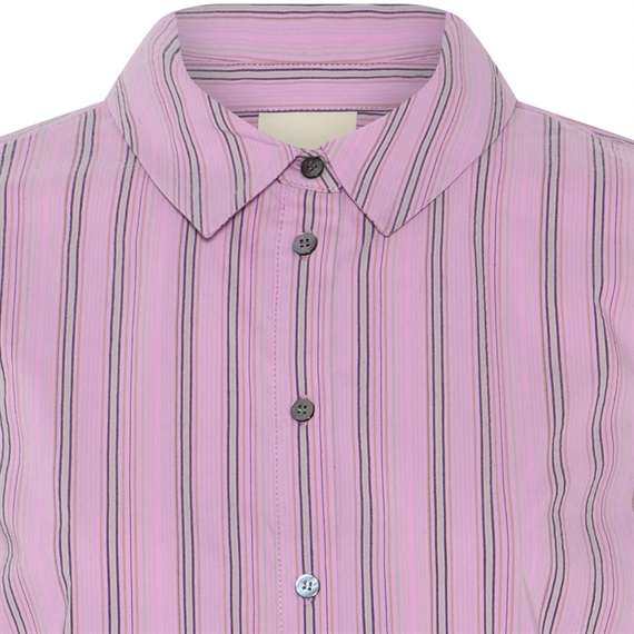 Heartmade Miri Skjorte, Pink Stripe